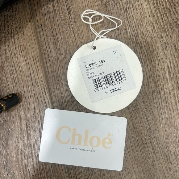 Chloé Marcie Leather Satchel - Black - Picture 11 of 14